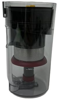 GZLLWVNK Accesorios Conjunto De Cubo De Basura Contenedor De Polvo Taza con Ciclón Rojo Piezas De Repuesto, Compatible con Jimmy, JV65 / JV63 Reemplazo del Cubo De Polvo De La Aspiradora.