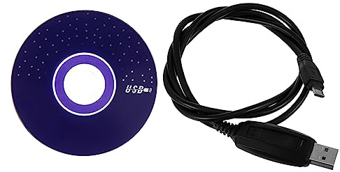 Angoily Programmierkabel Für Funkgeräte Mini-USB-Kabel Kompatibel Mit Baofeng MHz Für Pc-verbindung Zum Programmieren