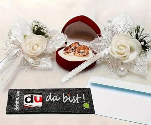 AnyCakes Schokoriegel Geschenkbox inkl. Duplo - Beste Freundin Geschenke Dankeschön Geschenk Freund Mädchen Geschenke Jahrestagsgeschenk Für Ihn Danke (Schön dass du da bist ! (7))