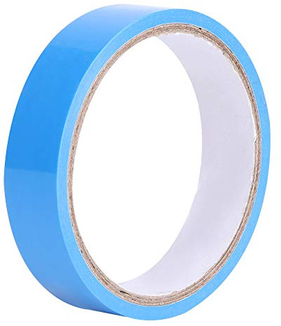 FTVOGUE Däcktejp Polypropenfälgremsa 21mm X 10m Cykeldäckfoder Blå Självhäftande Tätningstejp för Slanglöst Fälgskydd Road Mountainbikehjulanvändning