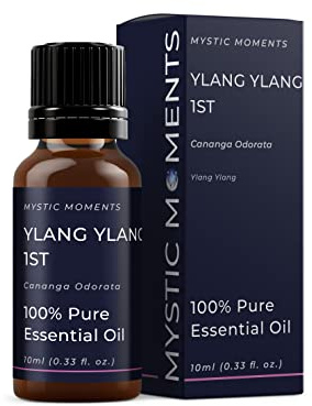Mystic Moments | Ylang-Ylang 1. Ätherisches Öl | 10ml | Cananga odorata verleiht Diffusoren, Ölmischungen und Duftformulierungen ein exotic süß blumig Aroma.