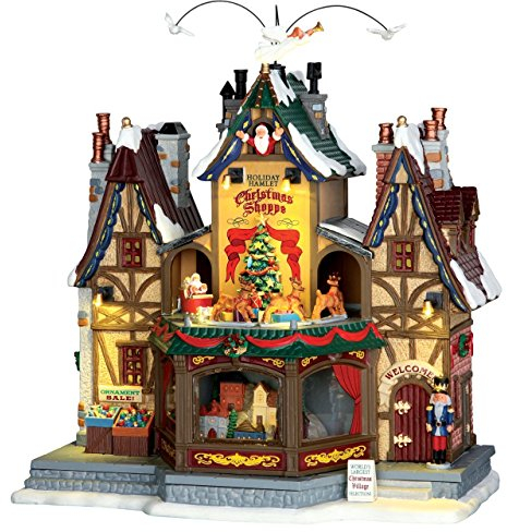 Lemax Village Collection BOTTEGA DE NATALE - HOLIDAY HAMLET CHRISTMAS SHOPPE