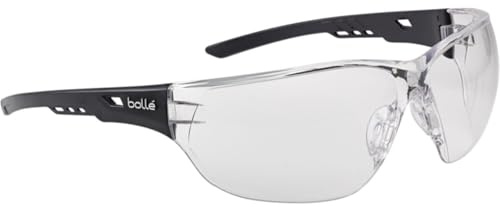Bolle NESSPSI Fashion Ness - Montura Y Ocular Pc Incoloro Antirayaduras Y Antivaho - Cordon gratuito for Adults, Made for Everyday Comfort and Style