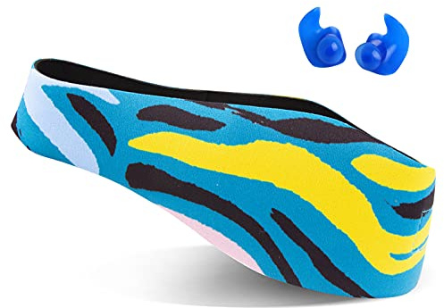 Bandeau de Natation - Conçu pour Aider à Prévenir les Oreilles du Nageur -Oreilles et Protège-Oreilles - Empêche la Pénétration de l'eau et Maintient les Bouchons D'oreille