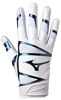 Mizuno F-257 Damen Softball Schlaghandschuh weiß schillernd klein