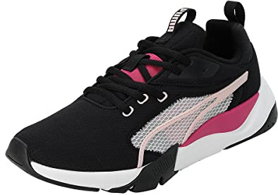 PUMA Zora Sneaker för kvinnor, Puma Svart ros damm orkidé skugga, 40 EU