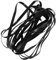 BESTonZON Lot de 40 ceintures pour magnétophones, lanières téléphoniques, pour flûtes à bec - Courroie pour lecteur DVD - Courroie de transmission - Réparation de joueurs en caoutchouc - Année