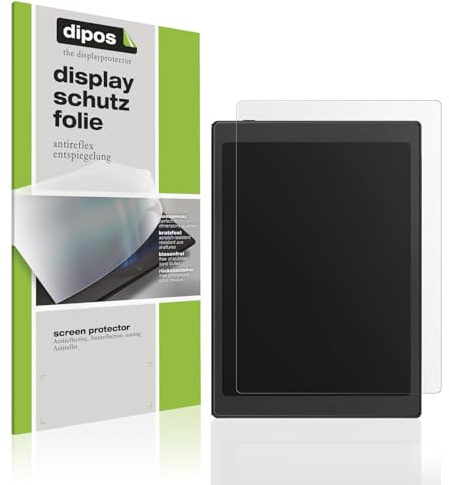 dipos 2x Displayschutzfolie matt für Onyx Boox Tab Mini C | Antireflex, entspiegelnd, passt perfekt, Ultra-Dünn, kratzfest, blasenfrei, Fingerprint-kompatibel, selbstklebend