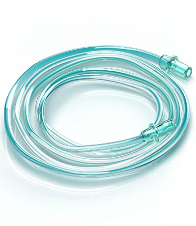 4M Sauerstoffschlauch Verbindungsschlauch, Mapeau O2 Schlauch für Atemtherapie- und Inhalationsgeräte Verlängerungsschlauch Maske, Nasenbrille (4 Meter)