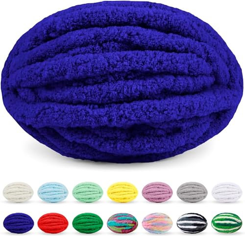 fwqnvSI Grobes Wollgarn, 250 g, x 2, Strickwolle, grobes Garn, mehrfarbiges Strickgarn for Häkeln, Garn for Armstricken, Strickgarn, Basteln/Pullover/Decken und Schals, Mütze (Farbe: /1926