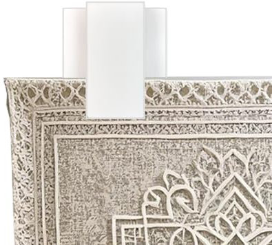 Klizdum Appendini per trapunte, da parete, ganci per tappezzeria, clip adesive per trapunte, ganci per appendere, clip da parete in plastica resistente per coperte, tappeti e arazzi (confezione da 8