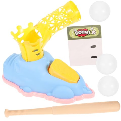 SUPVOX Lanciatore Di Baseball in Plastica Espulsione Tramite Piede Di Giocattoli Da Baseball Interattivo Per Genitori e Ragazzo Per Allenamento All