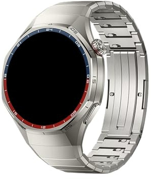 No Gaps Titanarmband for Huawei Watch GT 6 Pro 46MM Specialiserat Metallarmband for Huawei GT6Pro Ersätt Armband Correa(Titanium)