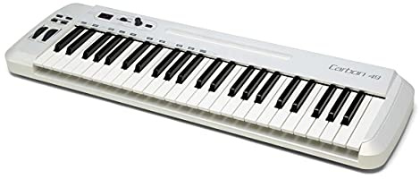 Samson Carbon 49 USB/MIDI Controller Masterkeyboard 49 Tasten inkl. Native Elements Software, Schwarz