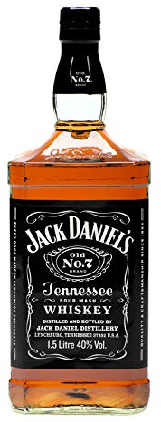 Jack Daniel’s Old No.7 Tennessee Whiskey 150cl - Whiskey filtrato attraverso il carbone. 40% vol.
