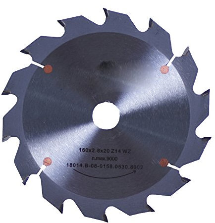 Connex COM362005 Handkreissägeblatt, hartmetallbestückt, mittel, 200 x 30/25/16 mm, 30 Zähne