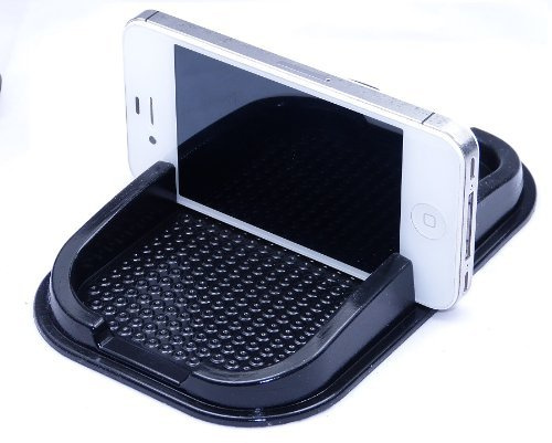L&P A139 Anti Rutsch Matte iPhone KFZ Handy Matte Haft Pad Handy Halterung antirutschmatte antirutsch Haftpad Ablage Haftung für Handy Kleingeld usw.