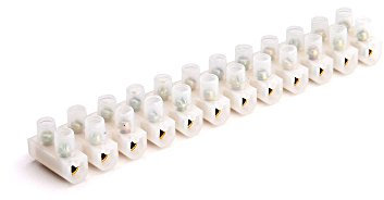 Lüsterklemme 50 Stück 4 mm² - 3 A Transparent Klemmleiste Kabelklemme Verbindungsklemme Schraubklemme
