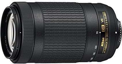 Nikon Nikkor AF-P DX Obiettivo 70-300MM F/4.5-6.3G ed VR, Nero