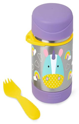 SkipHop Zoo Insulated Food Jar, Eureka Unicorn