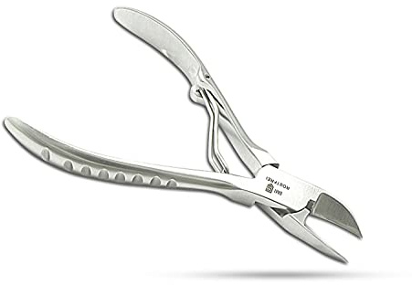 SMI 12 cm Nagelzange Fußnagelzange aus Edelstahl – Für eingewachsene & dicke Fußnägel – Profi Fuß Nagelschere & Fußnagelknipser – Pediküre & Maniküre Werkzeuge & Zubehör