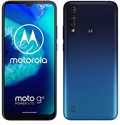 Motorola Moto G8 Power Lite Android Smartphone, 6.5-inch - 64GB - 4G (Renewed)
