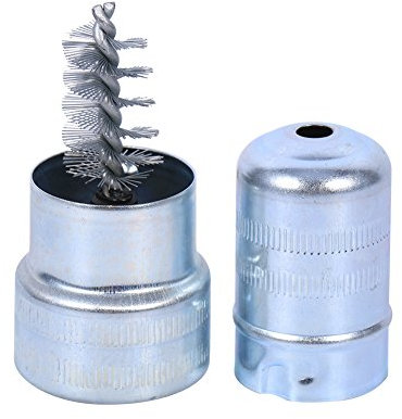 La spazzola per la pulizia dei terminali della batteria dell'auto da 8 cm rimuove istantaneamente i terminali della batteria corrosi