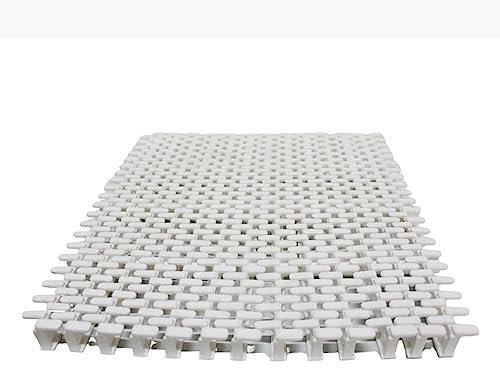 XPLKQXE Schwimmbad Kunststoff Drainage Rinne Rost, Gitterrost Abdeckstreifen, rutschfeste Gitterrostabdeckung Einer Schnittstelle, Langlebiger Gitterrost (Farbe : Weiß, Größe : 18cm)