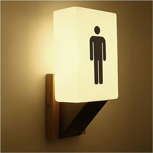 Herren- und Damen-Toilettenschilder, Toilettenschild, Toiletten-LED-Schilder, Toilettenschild mit Licht, Unisewomen männlich-weibliches Schild, Toiletten-Waschraum-Schild, beleuchtetes Badezimmer-Schi