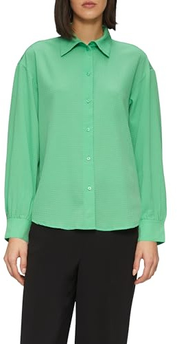 s.Oliver Strukturierte Hemdbluse mit Raffung