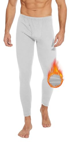 AKKQHH Thermo Unterhosen Herren Lange Warm Thermohose Männer | Thermounterwäsche Winter Skiunterwäsche Fleece Funktionsunterwäsche Unterwäsche Hose