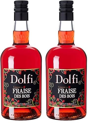 Dolfi Liqueur Fraise des Bois 70 cl (Lot de 2)