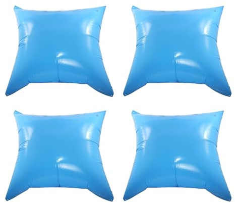 LionFlex Poolkissen Schwimmkissen Winterkissen 120 x 120 cm | Unterstüzung zu Einer optimalen Poolabdeckung im Herbst Winter | Menge 4 Stück