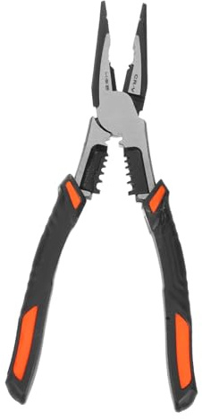 ARTIBETTER Pinze per Elettricisti in Acciaio al Vanadio Spelafili Piegatura Fili e Crimpatrice Professionale per Progetti Industriali e Domestici