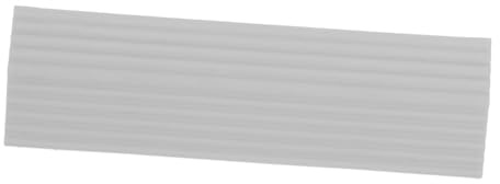 FOMIYES Rampe de Seuil en PVC Légère et Facile à Déplacer pour Aspirateur Robot et Voiture Jouet, Forme Rainurée, pour Maison et Restaurant
