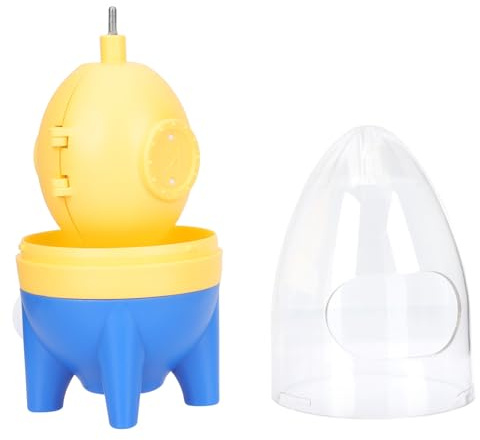 BESPORTBLE Tireuse à Œufs Manuelle avec Homogénéisateur en Silicone Batteur à Œufs Manuel Portable pour Mélanger Blancs et Jaunes Outil Cuisine et Brouillés Usage Domestique
