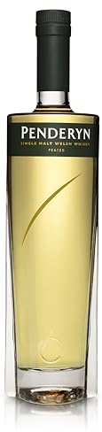 PENDERYN - Peated - Whisky Single Malt tourbé - 46 % Alcool - Origine : Pays de Galles/Southern Wales - 70 cl, 700 milliliters