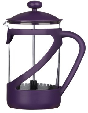 Premier Housewares 0602456 Cafetière Kenya pour 6 Tasses Plastique Violet 850 ML + Insert en Verre Résistant à la Chaleur