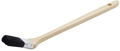 ProDec 1.5 inch Dogleg Angled Long Reach Handle Paint Brush for Painting Difficult and Awkward Areas Including High Walls, Ceilings, Behind Pipes, Suitable for All Paint Types 1.5 38mm