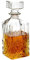 Caraffa classica in vetro, ca. 900 ml, per whisky cognac brandy liquore