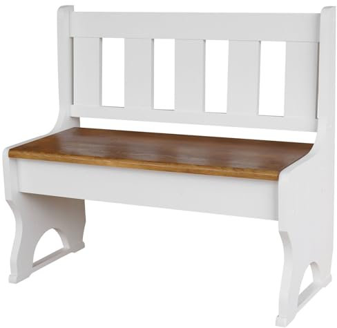k koma Holz Bank Kiefer MASSIVHOLZ Weiss NEU Eiche (125)