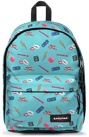 EASTPAK Out of Office Mochila, Unisex adulto, Talla única, Multicolor (Nostalgia Aqua)