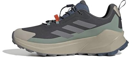 adidas Herren Terrex Trailmaker 2 Gore-TEX Speed LACE Hiking Shoes, Carbon/Grey Three/Silver Green, 44 2/3 EU