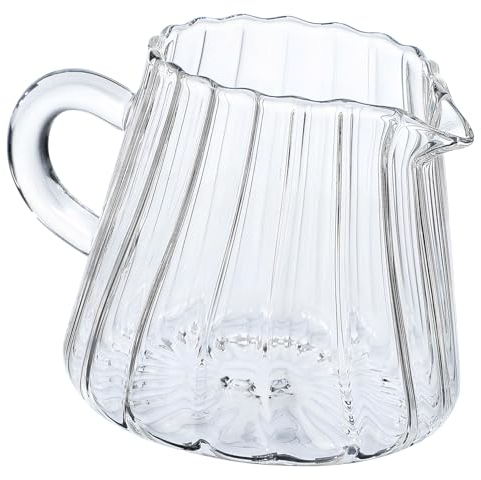 Bicchiere Da Latte Borosilicato Brocca Per Schiumare E Servire Capacità Per Latte E Tè Design Elegante E Versatile Per Casa E Ristoranti