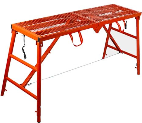 DPFCYBS Zusammenklappbare Leiter Verdicktes Tragbares Gerüst Bauhaus Werkbank Multifunktionaler Fußhocker(Size:150 * 40cm)