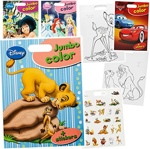alles-meine.de GmbH großer XXL Malblock/Malbuch - A3 - Poster Bilder - Motive - mit vielen Sticker & Aufkleber - 15 Seiten - Jungen - Dickes Kindermalbuch - für Stifte & Wasser..