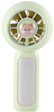 Besreey Petit ventilateur de poche, ventilateur manuel rechargeable - Petit fan de bureau portable personnel - Gadgets rechargeables USB, refroidissement des accessoires de voyage puissants puissants