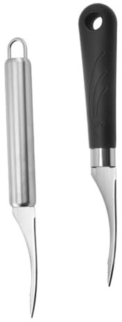 Alipis 2pièces Éplucheur Crevettes Coupe-Fil à Crevettes Ustensile De Cuisine Outil De Nettoyage Pratique pour Maison Et Camping