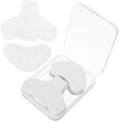 MERRYHAPY 200piezas Tiras Limpiadoras De Nariz y Barbilla Discos De Algodón Aptos Para Cuidado Facial Salones y Uso Diario