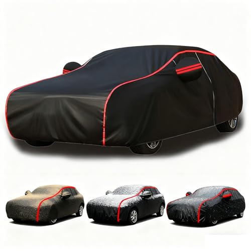 Car Cover Waterproof All Weather for Audi TT MK1,Car Covers for Outside Storage,Outdoor Full Covers Dustproof UV Scratch-proof Snow-proof,with Side Door Zipper sdf5